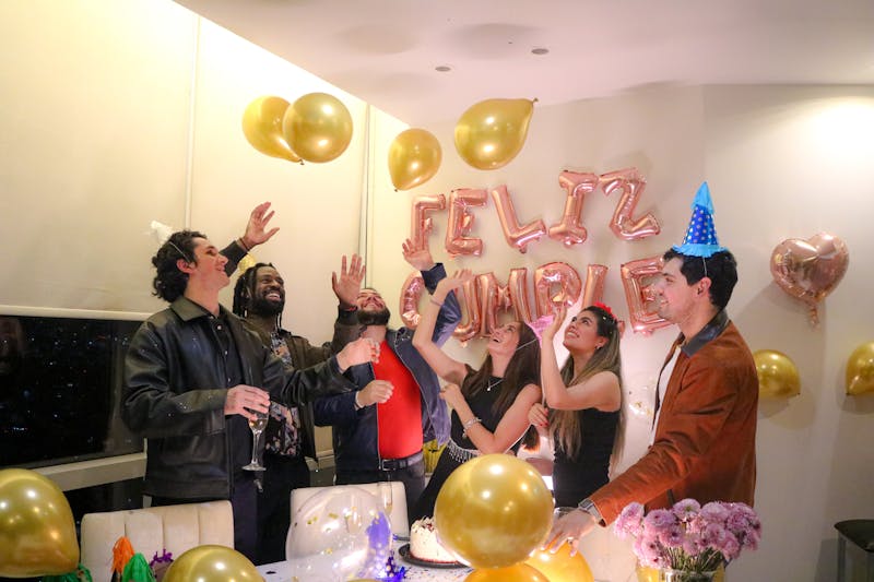 Birthday party celebration at Jet's Pizza